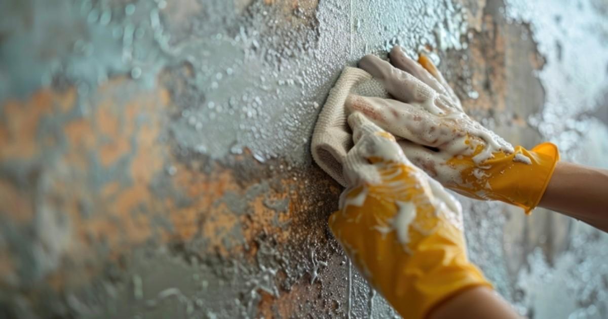 Beschadigingen op muur schoonmaken